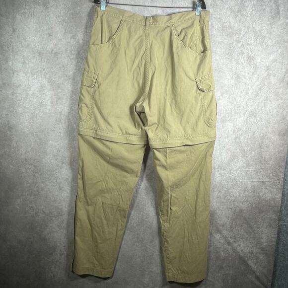 REI Convertible Cargo Pants Mens Size 36 Tan Nylon Hiking Trail Outdoor Gorpcore - Picture 6 of 11